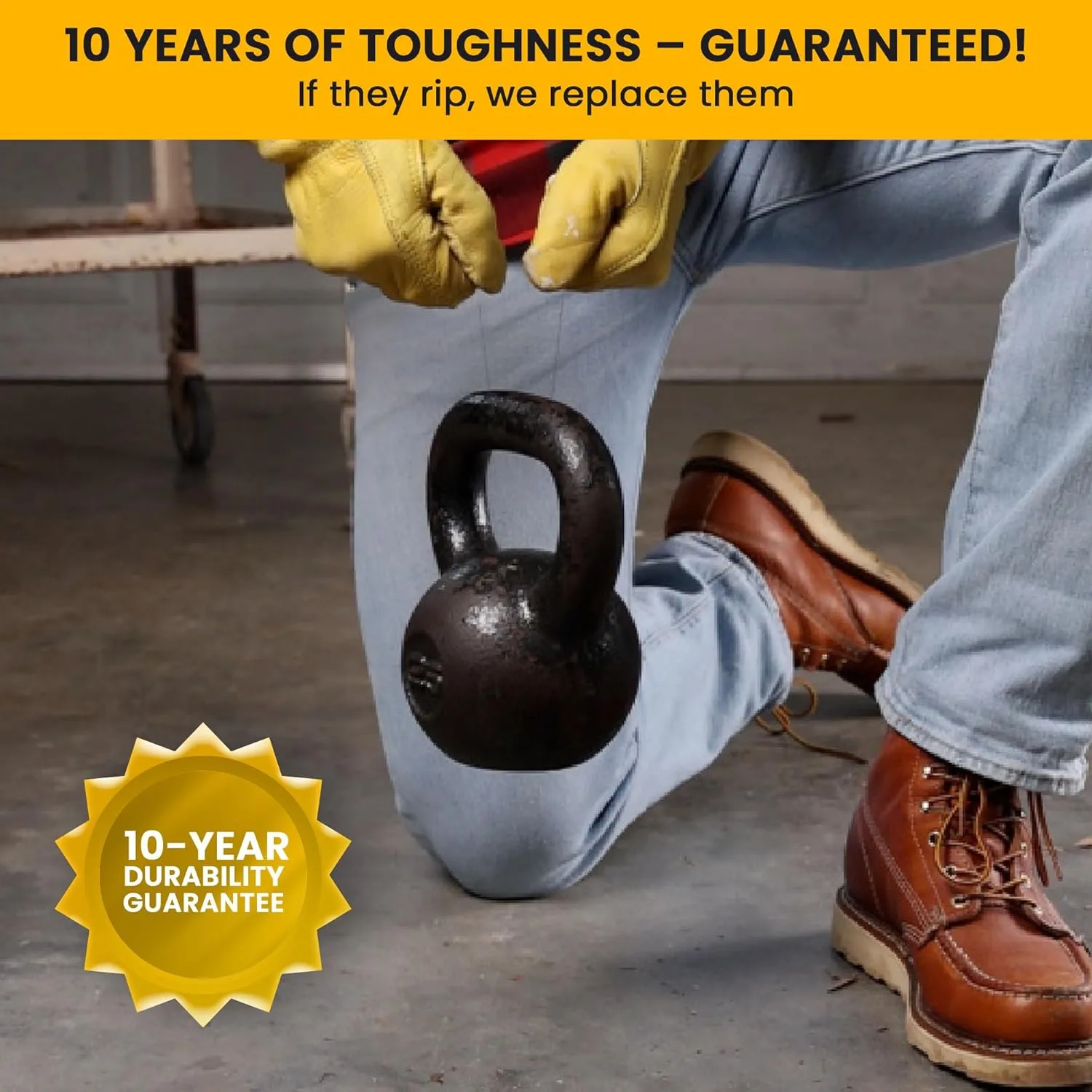 Ankle Work Socks ?C Sweat-Wicking, Durable Wool Socks for Long Shifts ?C Up to 6" Boots ?C Made in USA