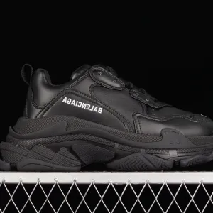 BA Triple S 'Black Leather'