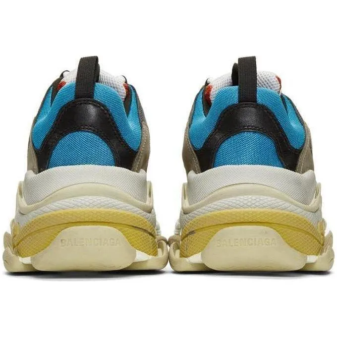 Balen*ciaga Triple-S "Grey/Red/Blue"