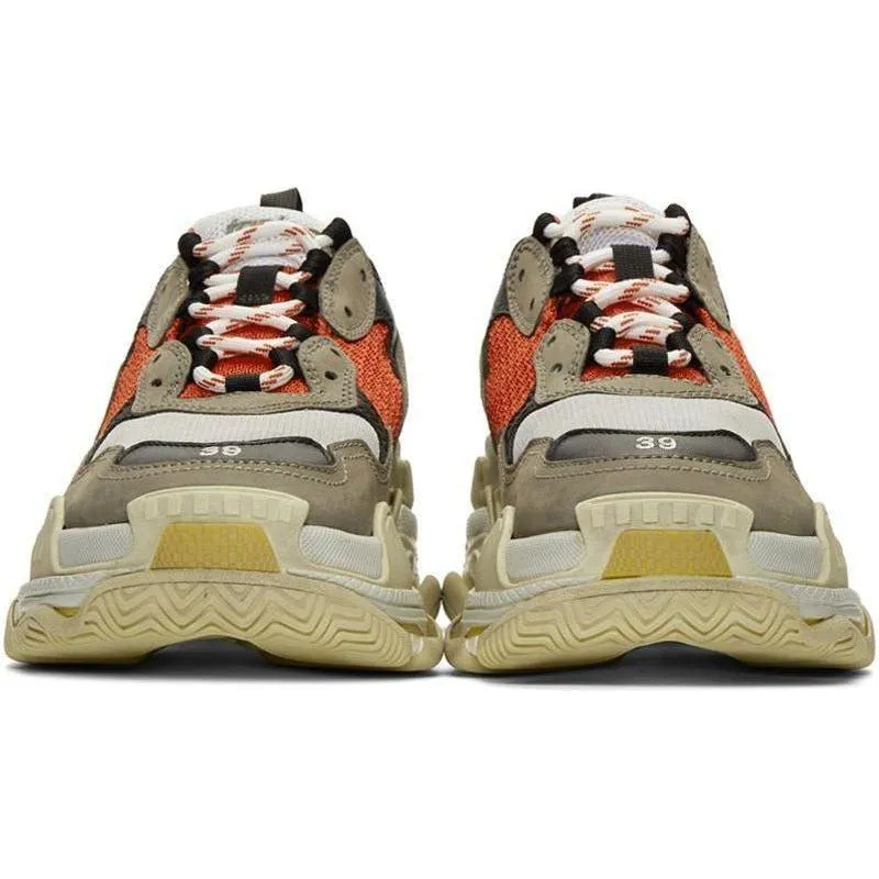 Balen*ciaga Triple-S "Grey/Red/Blue"
