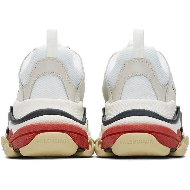 Balen*ciaga Triple-S "White/Red"