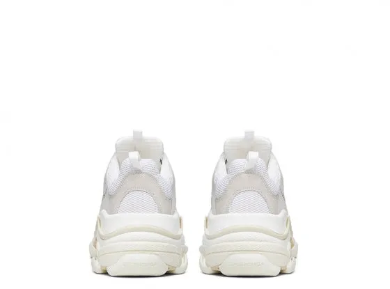 BALENCIAGA TRIPLE S TRAINERS WHITE