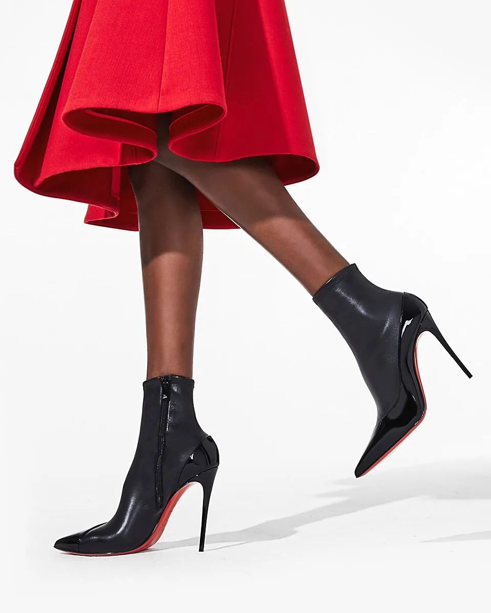 Bibooty 100 stretch leather boots