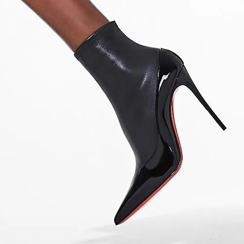 Bibooty 100 stretch leather boots