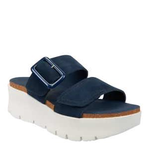 CAMEO in NAVY Platform Sandals