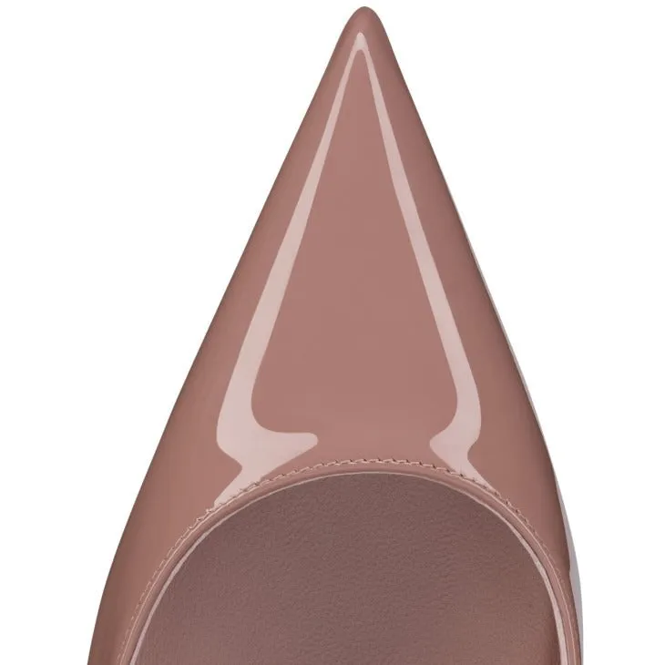 Christian Louboutin Miss Z 80 Patent Pump in Vintage Rose | In-Store Only