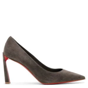 Condora 85 grey suede pumps