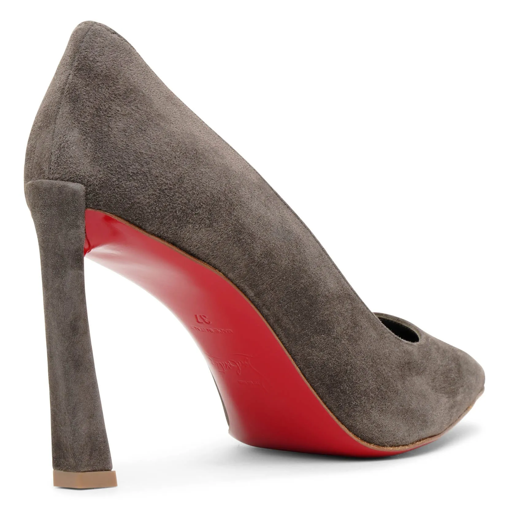 Condora 85 grey suede pumps