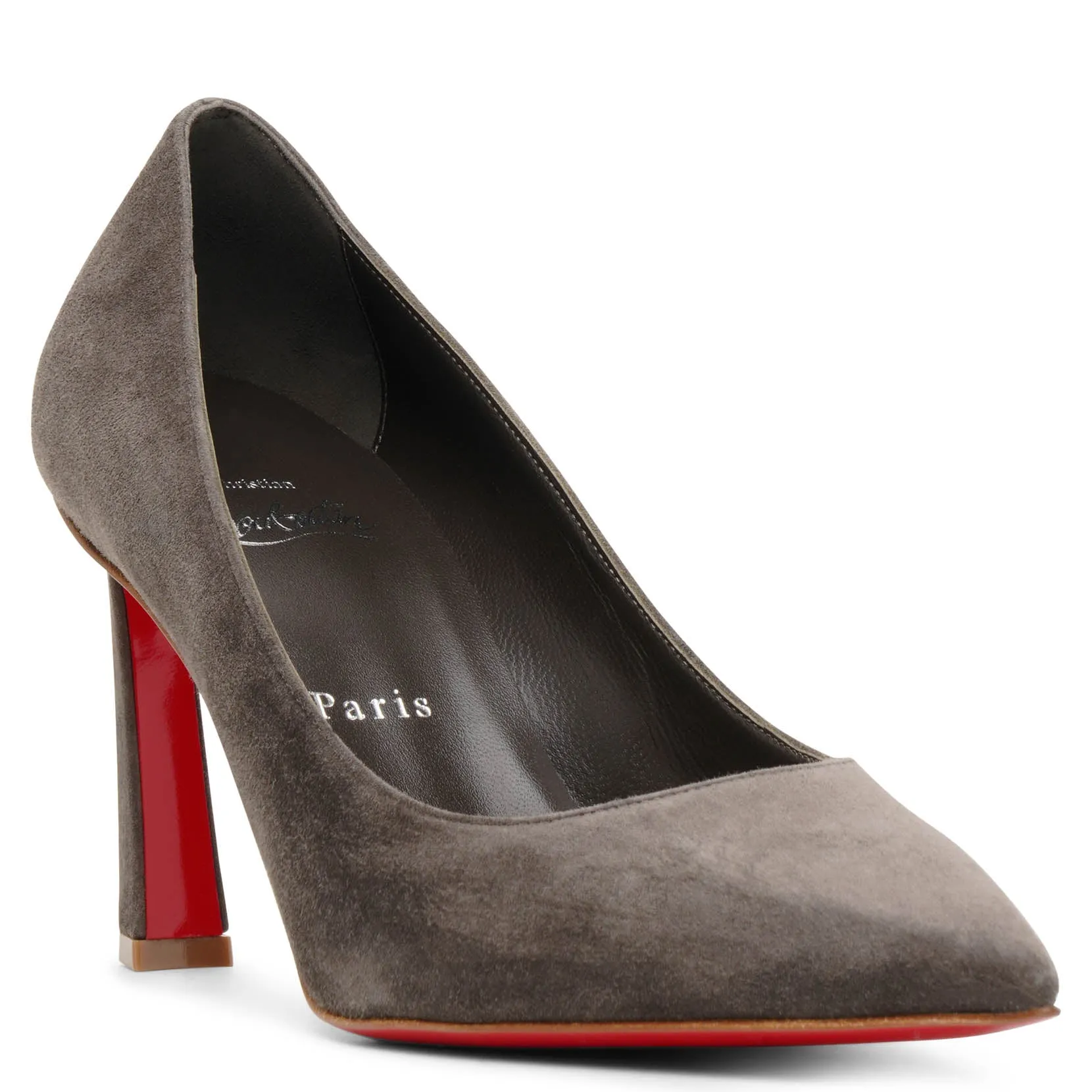 Condora 85 grey suede pumps