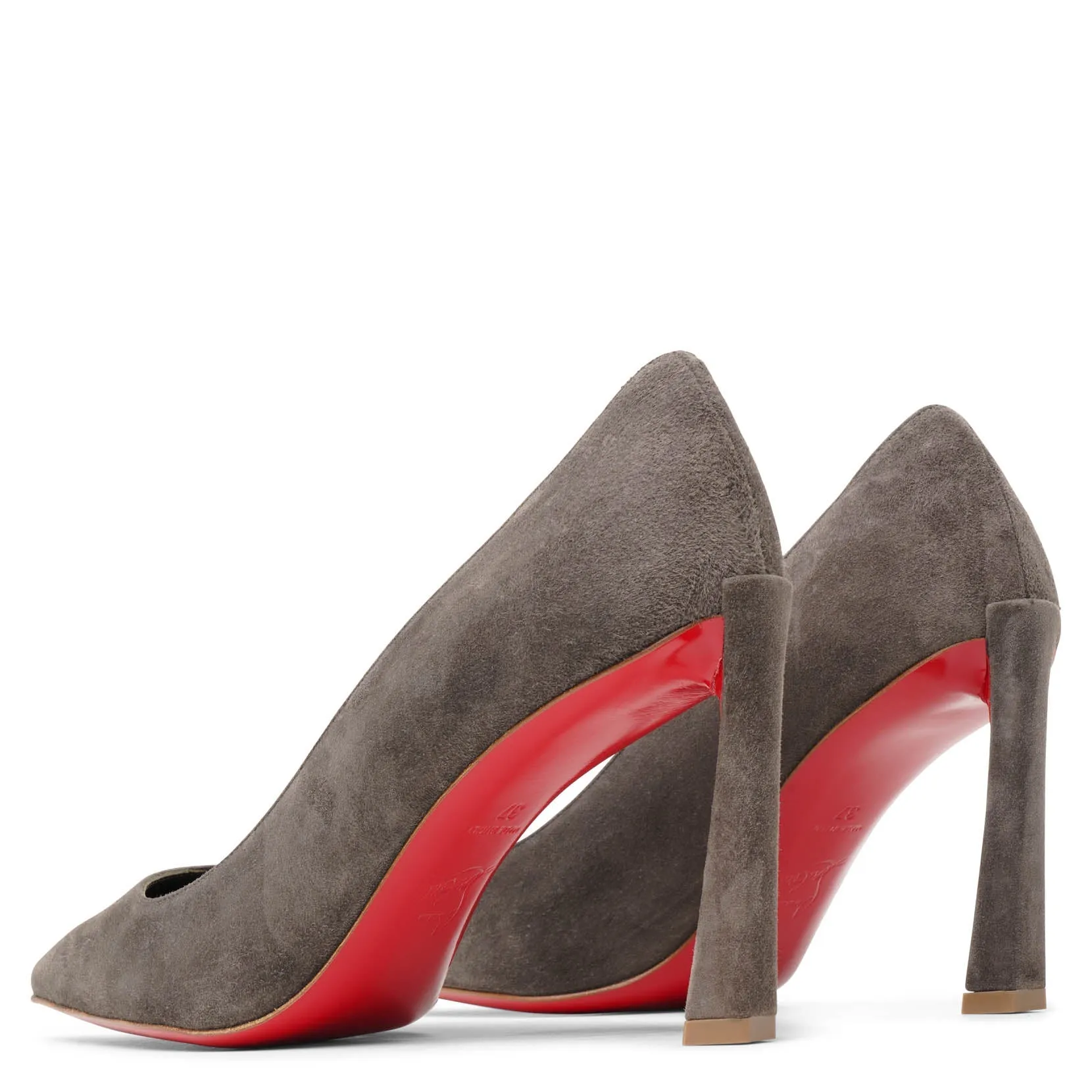 Condora 85 grey suede pumps