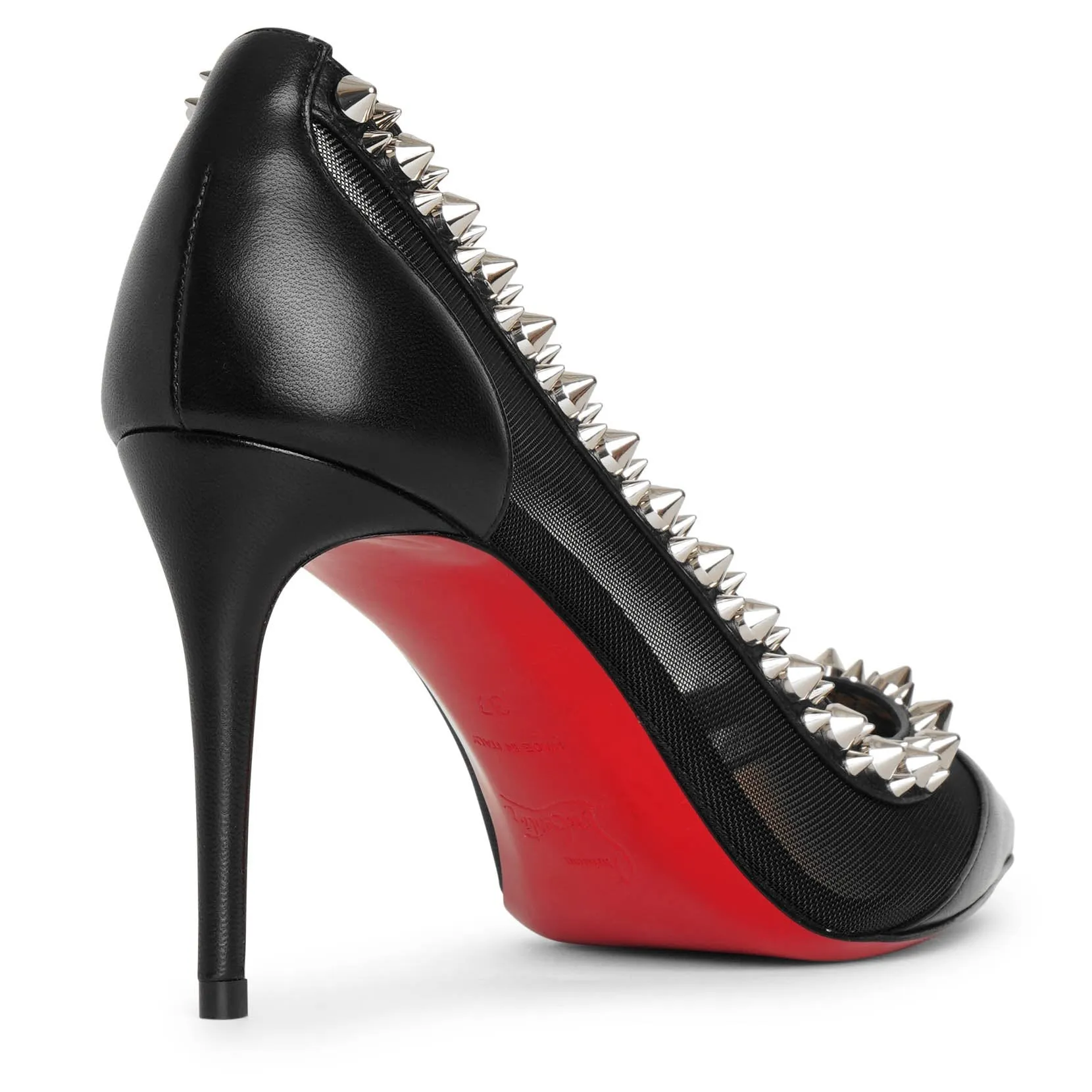 Galativi spikes 85 black pumps