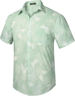 Hawaiian Shirt for Men Short Sleeve Button Down Shirt Men Casual Summer Tropical Beach Aloha Shirts for Men Hawaii Party