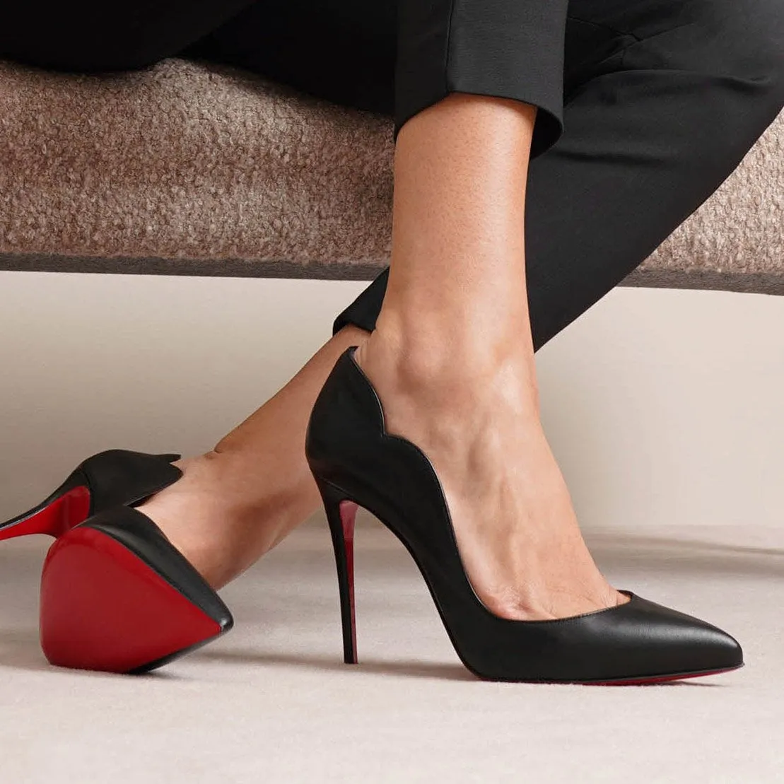 Hot Chick 100 nappa black