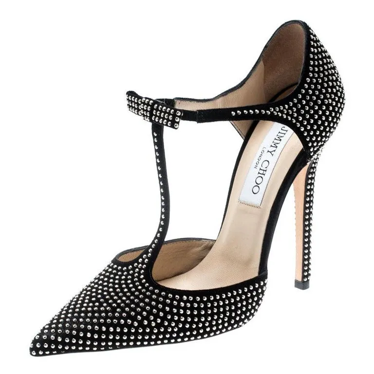 Jimmy Choo Black 37.5 Pumps