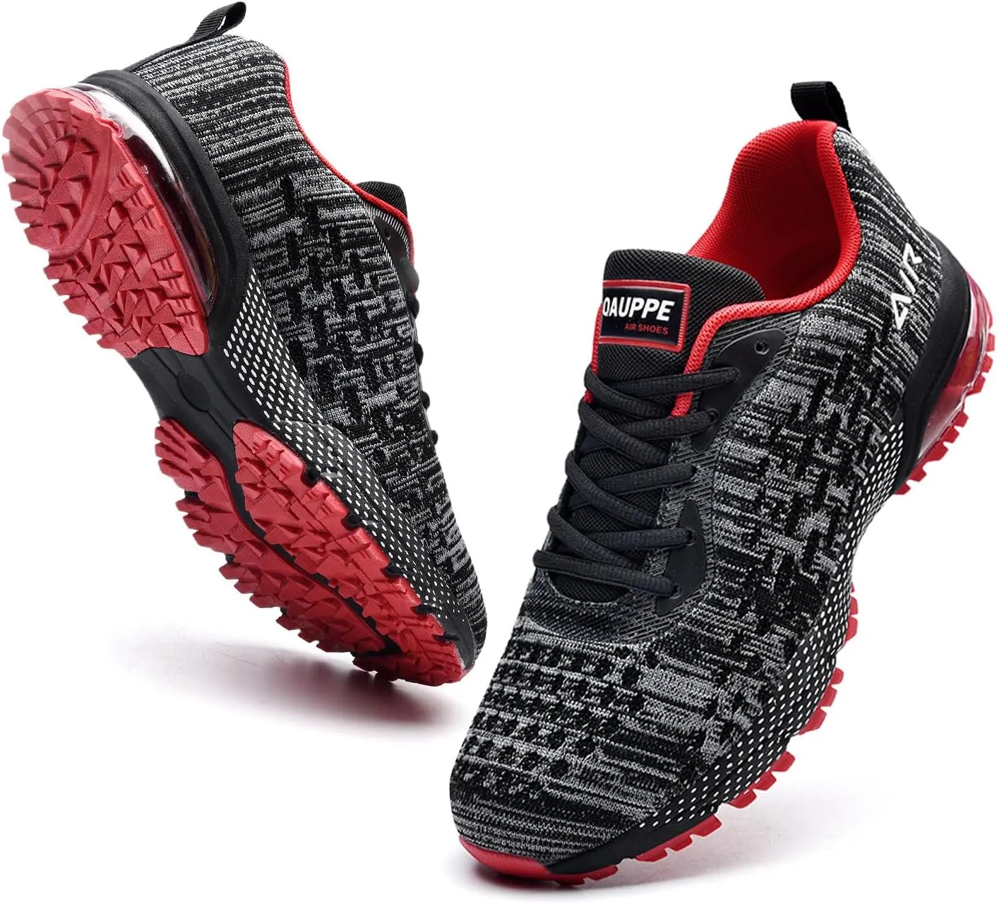 QAUPPE Mens Running Shoes Athletic Trail Tennis Sneaker (US7-12.5 D(M)