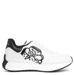 Runner white and black