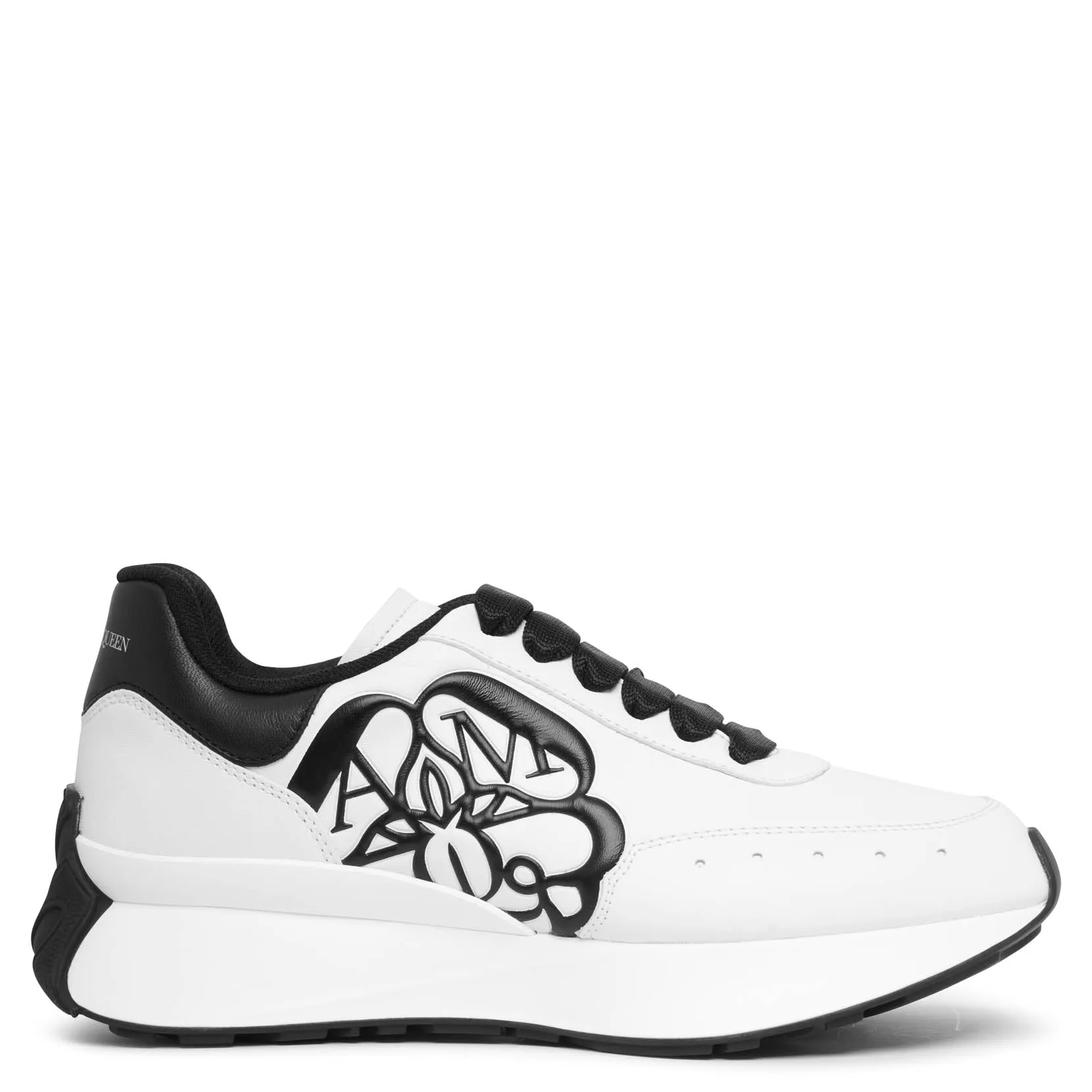 Runner white and black