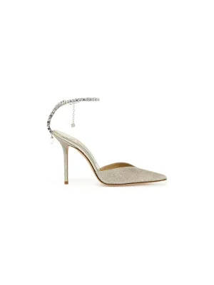 Saeda Glitter Slingback Pumps